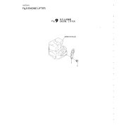 Engine Lifter Yanmar 1GM10 · Section 9 del despiece