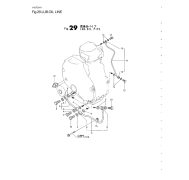 Schmieröl-Leitung Yanmar 1GM10 · Abschnitt 29 del despiece