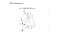 Sezione 32 Tubo di Acqua di Raffreddamento 1GM10