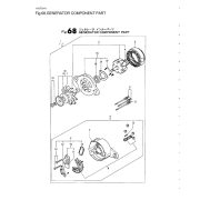 Elektrische Bilgepumpe 12V Optional Yanmar 1GM10 · Abschnitt 70 del despiece