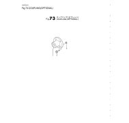 Single Lever Control (Optional) Yanmar 1GM10 · Section 76 del despiece
