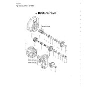 Remote Control Device Yanmar 1GM10 · Section 103 del despiece
