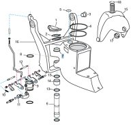 Volvo AQ Intermediate Gearbox Parts Volvo Penta