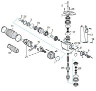 Upper Gearbox Parts AQ Volvo Penta | Marine Spare Parts