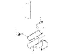 Despiece Cárter Motor 3.0L / 4.1L | Repuestos Marinos
