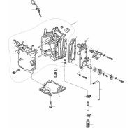 Éclaté Mercury Moteur 4T 8-9.9 CV 209cc | Pièces