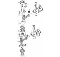 Mercury Engine Breakdown 2T 25-30 HP