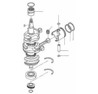 Mercury Motorteile 2T 40-50 PS | Ersatzteile