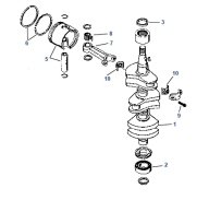 Mercury Motorteile 2T 40-60 PS | Ersatzteile