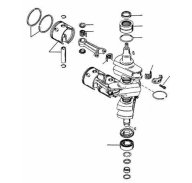 Despiece Mercury 2T 70-90 CV | Recambios Motor