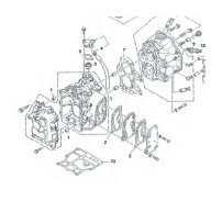 Éclaté Yamaha 4T Moteur F8-F9.9