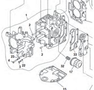 Despiece Yamaha 4T Motor FT-F20-F25