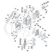 Yamaha 2T Engine Breakdown E8D | Marine Parts