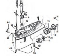 Esploso Yamaha Piede F200-F250
