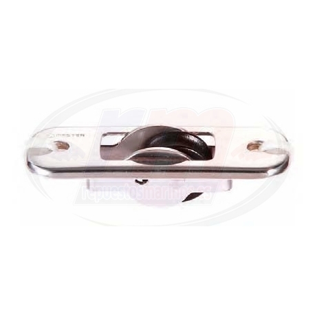 16MM SINGLE DECK-EXIT BLOCK/ STAINLESS S