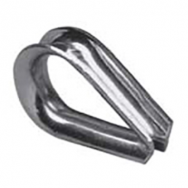 WIRE ROPE THIMBLE AISI-304 6MM (PACK 2)