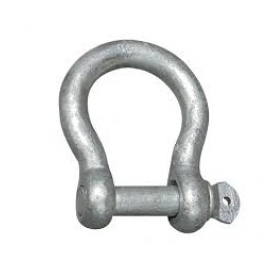 BOW SHACKLE HOT D. GALV. 14MM