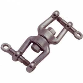 SWIVEL, JAW & JAW AISI-316 6MM (PACK 10