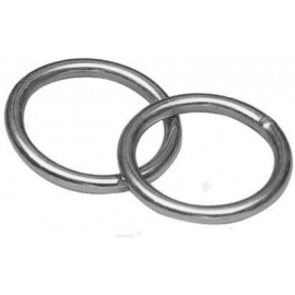 ROUND RING SS. BRIGHT POL. 4*30 (PACK 2)
