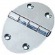 OVAL INOX HINGE 84X56 (PACK 2)