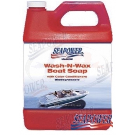 SEAPOWER WASH-N-WAX SOAP 5 lt.