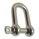 D SHACKLE, SCREW PIN 16MM