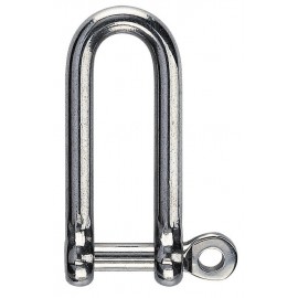 LONG DEE SHACKLE AISI-316 6 MM (PACK 2)