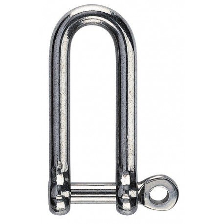 LONG DEE SHACKLE AISI-316 8 MM (PACK 15)