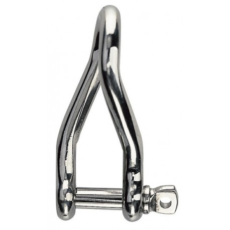 LONG TWIST SHACKLE AISI-316 5MM (PACK 2