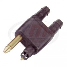 CONECTOR DOBLE 8mm